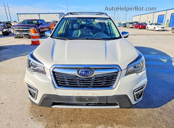 JF2SKAWCXKH473405 2019 SUBARU FORESTER White Widok z przodu