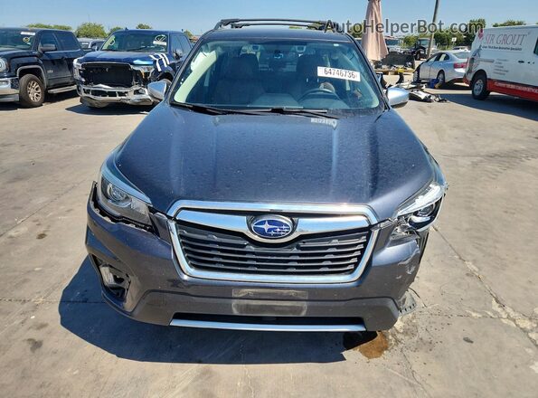 JF2SKAWCXKH590370 2019 SUBARU FORESTER Charcoal Vista frontal