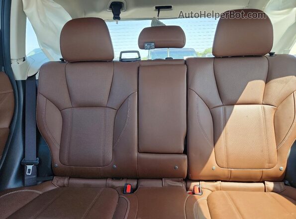 JF2SKAWCXKH590370 2019 SUBARU FORESTER Charcoal Vista de los asientos traseros