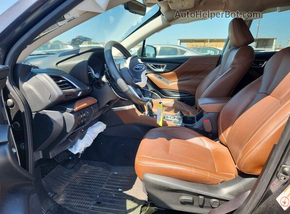 JF2SKAWCXKH590370 2019 SUBARU FORESTER Charcoal Vista interior delantera