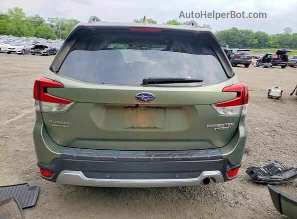 JF2SKAXC0MH425512 2021 SUBARU FORESTER Зеленый Вид сзади