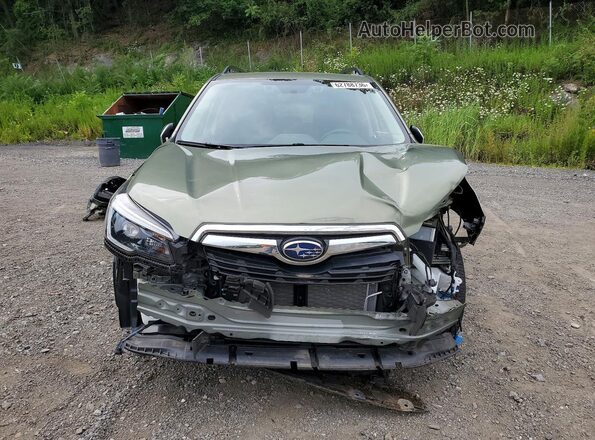 JF2SKAXC0MH425512 2021 SUBARU FORESTER Зеленый Вид спереди