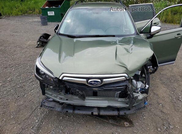 JF2SKAXC0MH425512 2021 SUBARU FORESTER Зеленый Вид подкапотного пространства