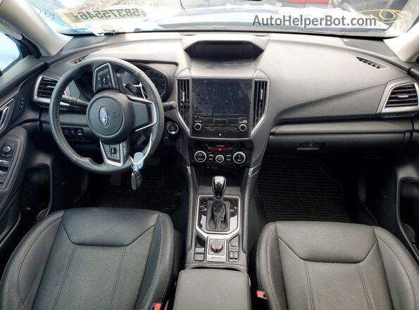 JF2SKAXC0MH557573 2021 SUBARU FORESTER Blue Dashboard view