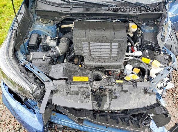 JF2SKAXC0MH557573 2021 SUBARU FORESTER Blue Engine compartment view