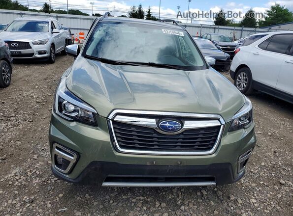 JF2SKAXC1LH526394 2020 SUBARU FORESTER Зеленый Вид спереди