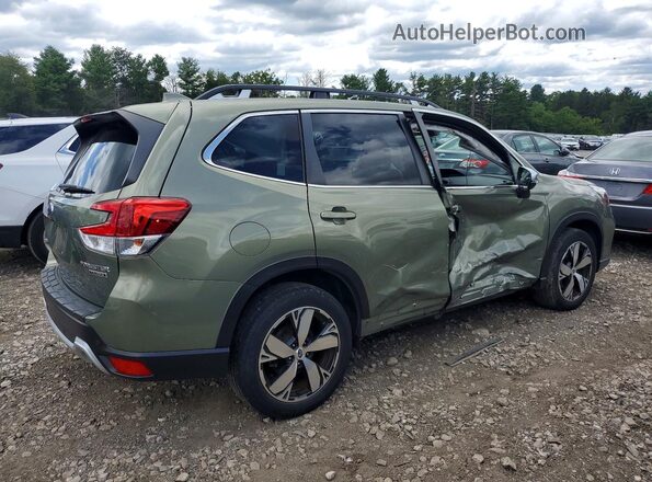 JF2SKAXC1LH526394 2020 SUBARU FORESTER Зеленый Задняя правая четверть