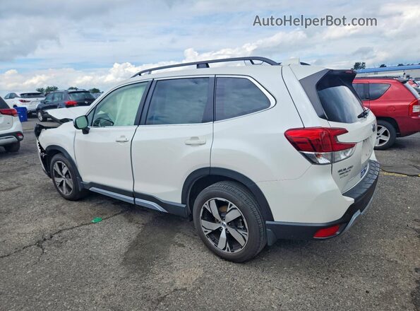 JF2SKAXC1MH407746 2021 SUBARU FORESTER White Задня ліва чверть