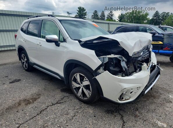 JF2SKAXC1MH407746 2021 SUBARU FORESTER White Передня права чверть