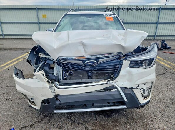JF2SKAXC1MH407746 2021 SUBARU FORESTER White Вид спереду