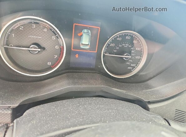 JF2SKAXC1MH407746 2021 SUBARU FORESTER White Вид щитка приладів