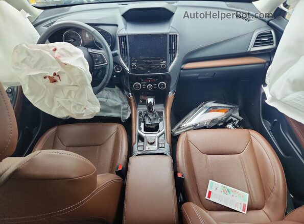 JF2SKAXC1MH407746 2021 SUBARU FORESTER White Вид панелі приладів