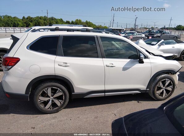JF2SKAXC2MH459984 2021 SUBARU FORESTER White უკანა სალონის ხედი