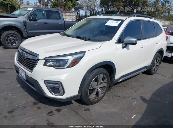JF2SKAXC2MH590249 2021 SUBARU FORESTER White Przód lewy