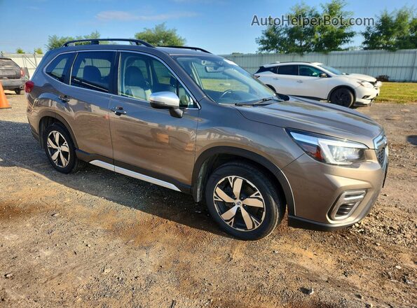JF2SKAXC3LH416169 2020 SUBARU FORESTER Коричневый Передняя правая четверть