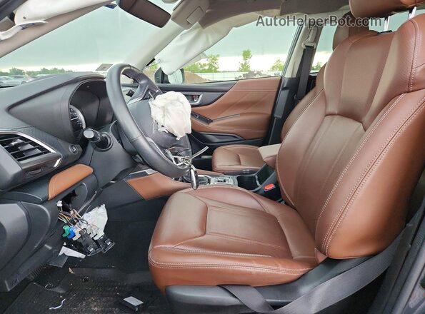JF2SKAXC3LH459085 2020 SUBARU FORESTER Gray Vista interior delantera