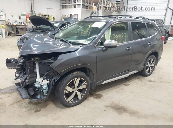JF2SKAXC3LH503554 2020 SUBARU FORESTER Gray Առջևի ձախ երեք քառորդ տեսարան