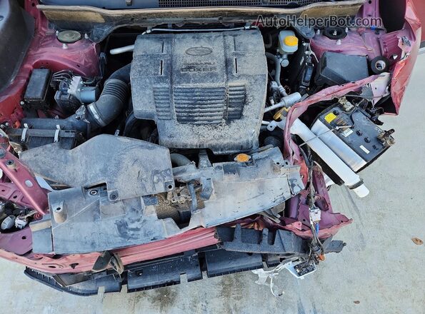 JF2SKAXC5LH605261 2020 SUBARU FORESTER Red Vista interior trasera
