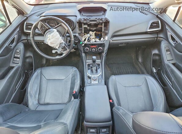 JF2SKAXC5LH605261 2020 SUBARU FORESTER Red Vista del salpicadero