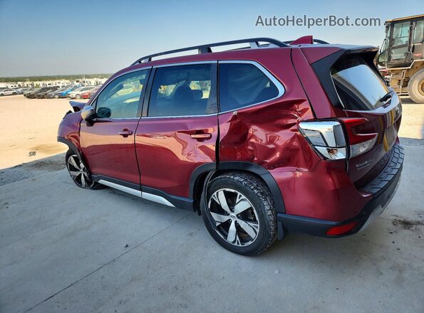 JF2SKAXC5LH605261 2020 SUBARU FORESTER Red Trasero izquierdo