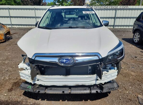 JF2SKAXC5MH439776 2021 SUBARU FORESTER White წინა ხედი