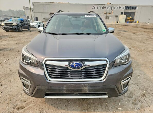 JF2SKAXC6LH413301 2020 SUBARU FORESTER Gray Front view