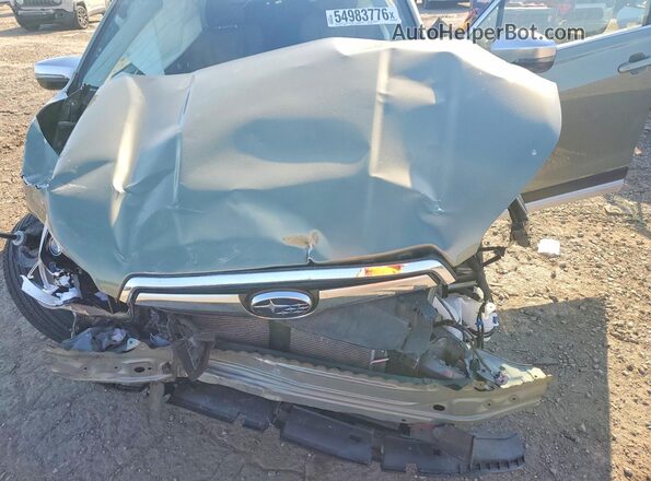 JF2SKAXC6MH560672 2021 SUBARU FORESTER Green Vista del compartimento del motor