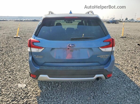 JF2SKAXC7LH457405 2020 SUBARU FORESTER Blue Rear view
