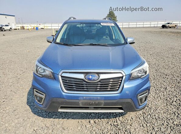 JF2SKAXC7LH457405 2020 SUBARU FORESTER Blue Front view