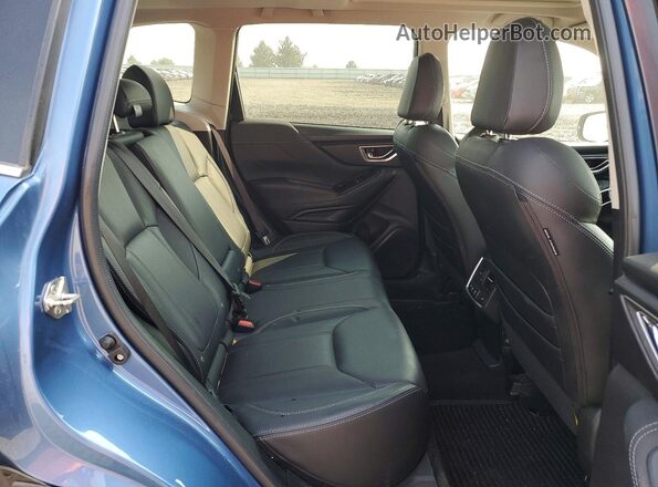 JF2SKAXC7LH457405 2020 SUBARU FORESTER Blue Rear seats view