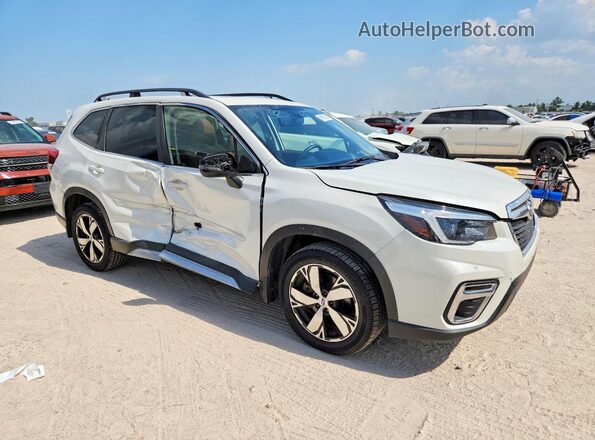 JF2SKAXC7MH546697 2021 SUBARU FORESTER White Przód prawy