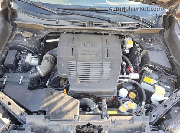 JF2SKAXC7MH575133 2021 SUBARU FORESTER Black Vista del compartimento del motor