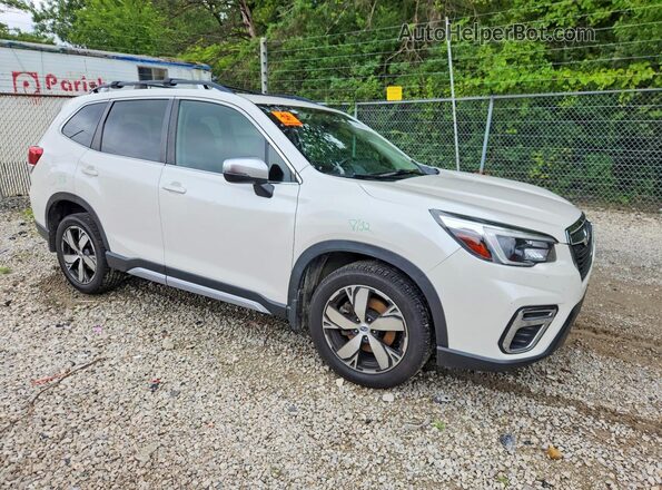 JF2SKAXC8MH575609 2021 SUBARU FORESTER Белый Передняя правая четверть