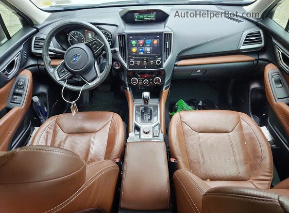 JF2SKAXC8MH575609 2021 SUBARU FORESTER Белый Вид панели приборов