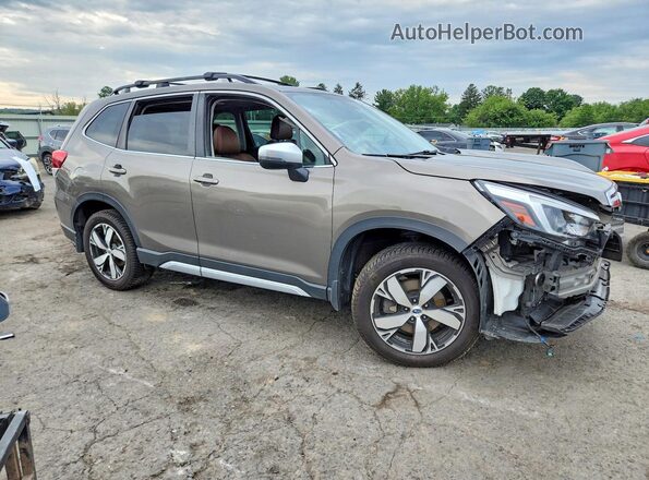 JF2SKAXC9MH449923 2021 SUBARU FORESTER Серый Передняя правая четверть