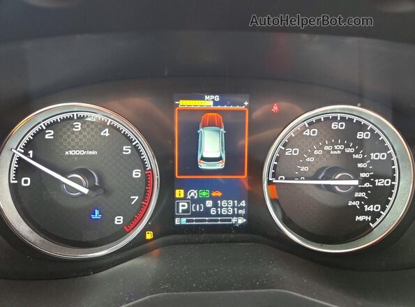JF2SKAXC9MH449923 2021 SUBARU FORESTER Серый Вид щитка приборов
