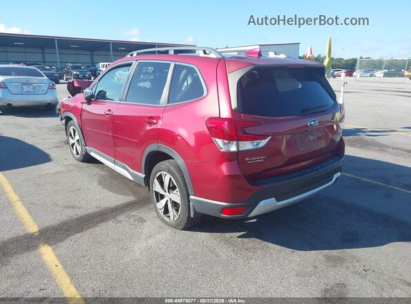 JF2SKAXCXLH406982 2020 SUBARU FORESTER Burgundy Trasero izquierdo