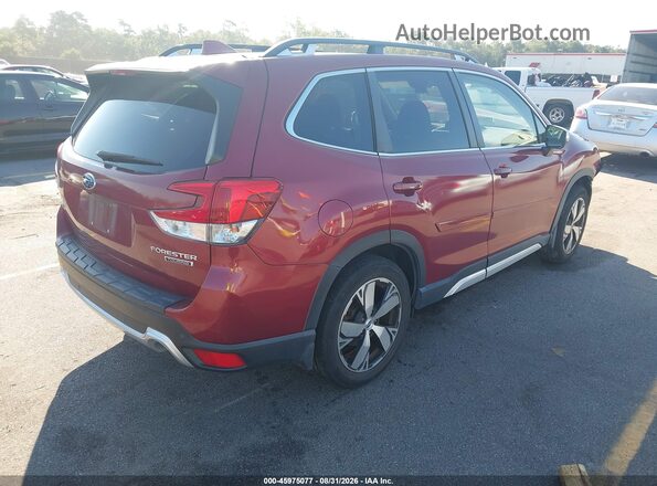 JF2SKAXCXLH406982 2020 SUBARU FORESTER Burgundy Trasero derecho