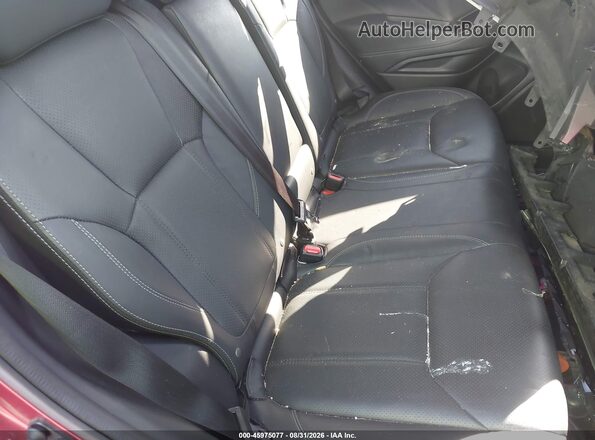 JF2SKAXCXLH406982 2020 SUBARU FORESTER Burgundy Vista de la etiqueta del VIN