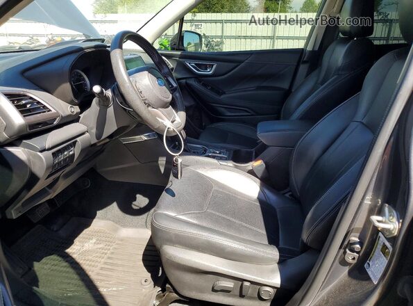 JF2SKAXCXMH448229 2021 SUBARU FORESTER Gray Widok wnętrza z przodu