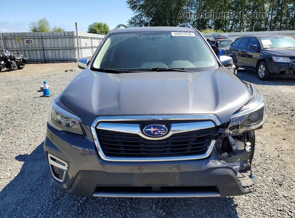 JF2SKAXCXMH448229 2021 SUBARU FORESTER Gray Widok z przodu