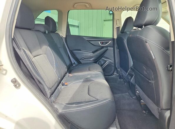 JF2SKEBC3KH446625 2019 SUBARU FORESTER White უკანა სალონის ხედი