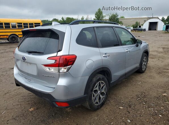 JF2SKEGC2KH537295 2019 SUBARU FORESTER Silver Trasero derecho