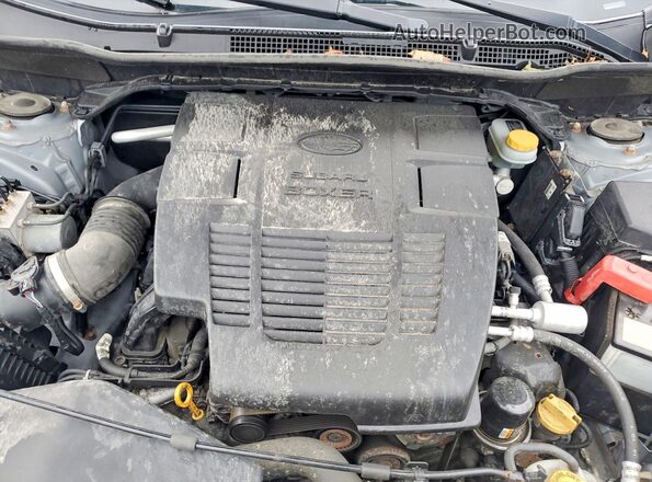 JF2SKEGC2KH537295 2019 SUBARU FORESTER Silver Vista del compartimento del motor