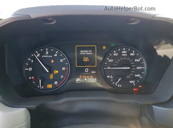 JF2SLDAC0SH478621 2025 SUBARU FORESTER Blue Սարքավորումների վահանակի տեսք