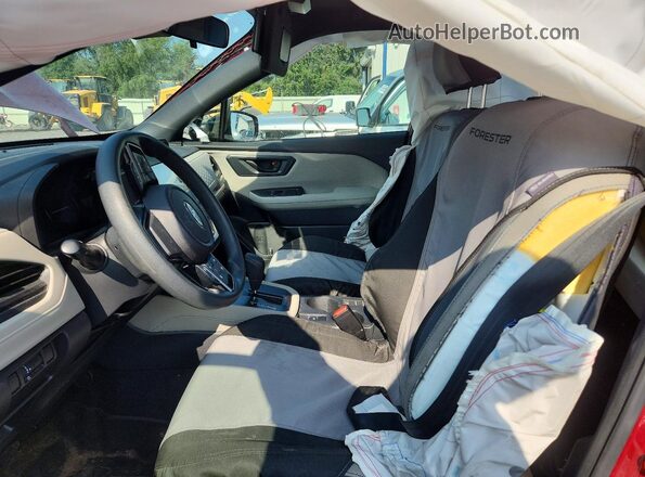 JF2SLDAC0SH540759 2025 SUBARU FORESTER Red Front interior view