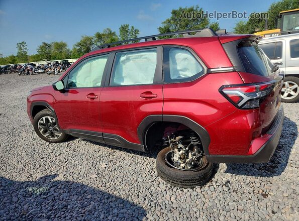 JF2SLDAC0SH540759 2025 SUBARU FORESTER Red Rear left