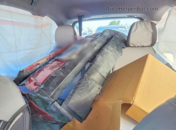 JF2SLDAC0SH540759 2025 SUBARU FORESTER Red Rear seats view