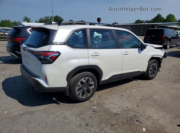 JF2SLDAC4SH617973 2025 SUBARU FORESTER White Հետևի աջ