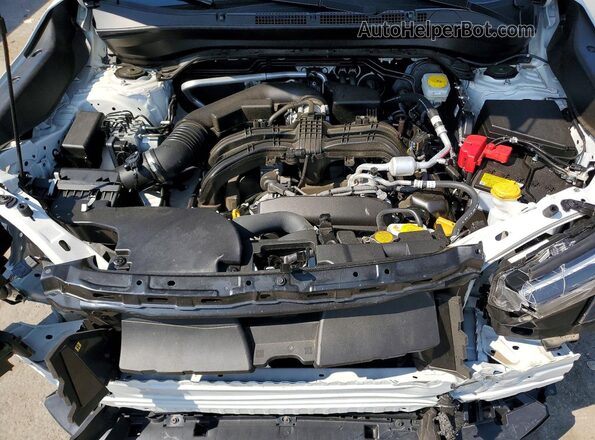 JF2SLDAC4SH617973 2025 SUBARU FORESTER White Շարժիչի բաժամունքի տեսք